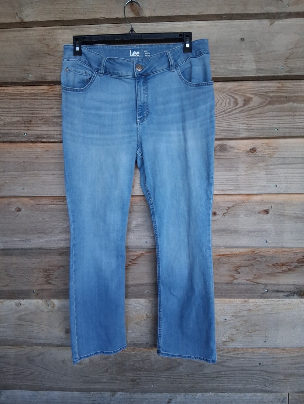 Lee Petite Bootcut Mid Rise Denim Jeans